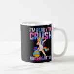 Back To School Ready To Crush Kindergarten Dabbing Coffee Mug<br><div class="desc">Back To School Ready To Crush Kindergarten Dabbing Unicorn</div>