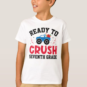 Back To School Ready To Crush Seventh Grade T-Shirt