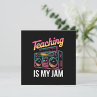 Back to School Retro Teaching is My Jam 80s 