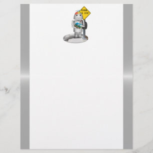 Back to School - Robox9 on Metal Background