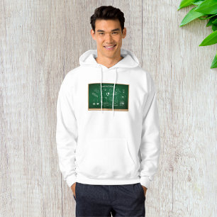 Back to School Science Chalkboard Education Hoodie