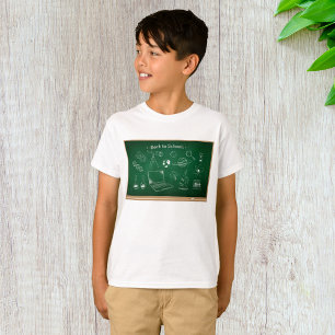 Back to School Science Chalkboard Education  T-Shirt