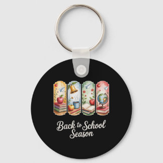 Back To School Season 2025 , Teachers With Style C Keychain