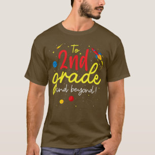 Back to School Second Grade Boy Girl Space 2nd Gra T-Shirt