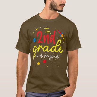 Back to School Second Grade Boy Girl Space 2nd Gra T-Shirt
