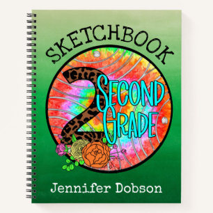Back to school second grade notebook