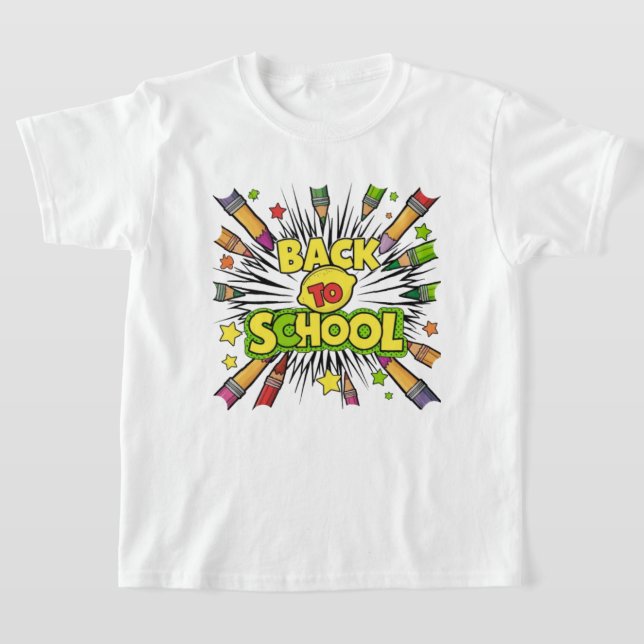 Back to School Shirt  (Laydown)