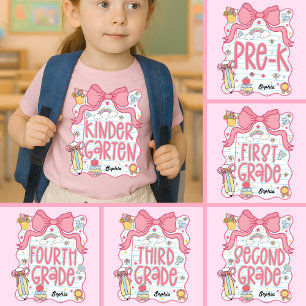 Back To School Shirt, Toddler First Day of School T-Shirt