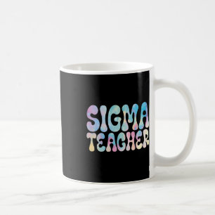 Back-to-school Sigma Teacher Meme Lovers Humour Wo Coffee Mug