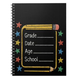 Back to School Sign   First Day of School Notebook