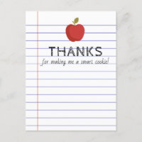 Back to School Smart Cookie Card for Teacher
