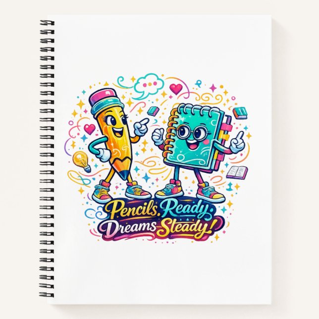 Back to School Spiral Notebook (Front)