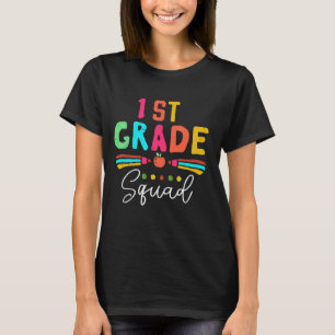 Back to School Squad Apparel 1st Grade Teacher & S T-Shirt