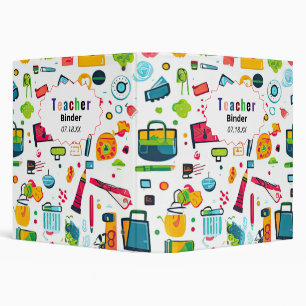   Back to School Supplies for  Teachers Binder