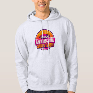 Back to School Survivor Retro Bus Hoodie