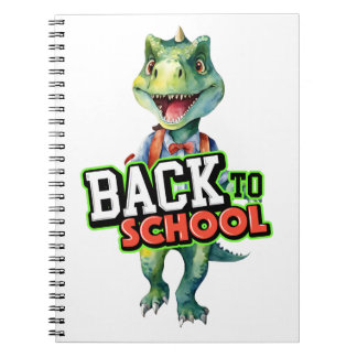 Back to School T-Rex Notebook