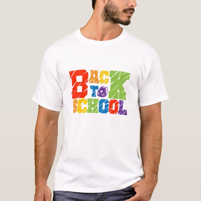 back to school t shirt design (Front)