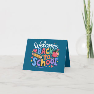 Back to School Teacher First Day of School Funny Announcement