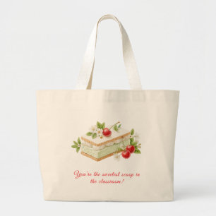 Back to School Teacher Gift – Personalized Large Tote Bag