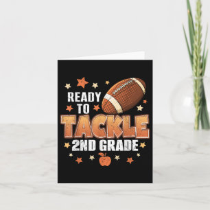 Back To School - Teacher Student - 2nd Grade Card