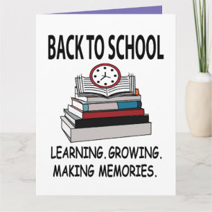 Back To School Teacher Student Back To School Card