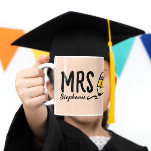 Back to school Teacher Teaching Elementary Pink Magic Mug