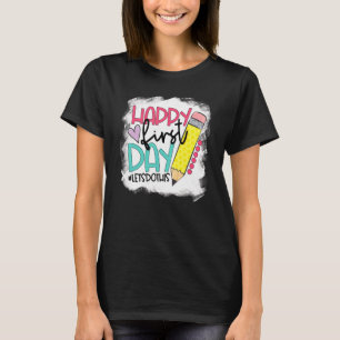 Back To School Teachers Kids Child Happy First Day T-Shirt