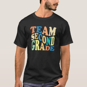 Back To School Team Second Grade 2nd Grade Teacher T-Shirt