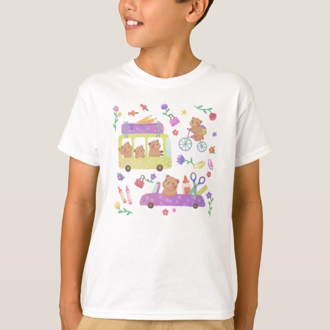 Back to School: Teddy's Ready for School T-Shirt (Front)