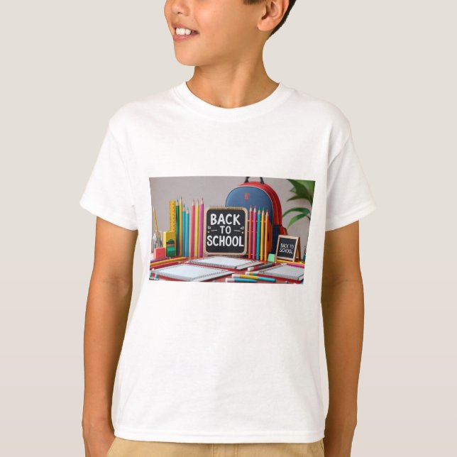 Back to school tee shirt (Front)