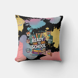 Back to School Throw Pillow