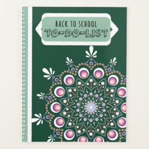 Back to School To-Do-List   Mandala Planner