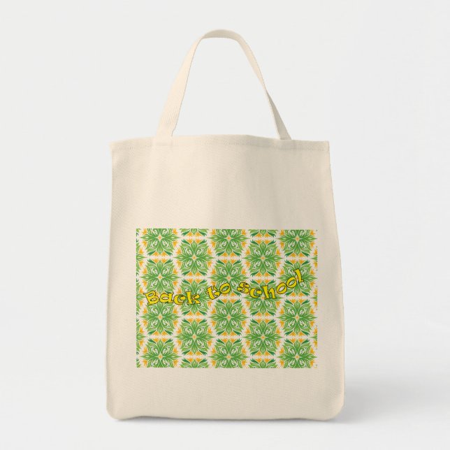 Back to school tote bag (Front)