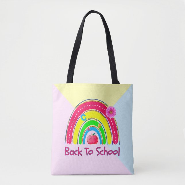Back To School Tote Bag (Front)