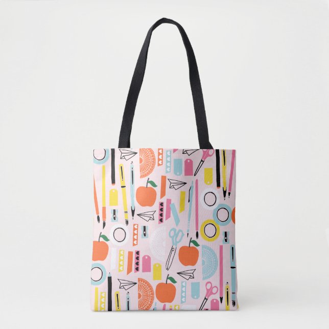 Back to school tote bag (Front)