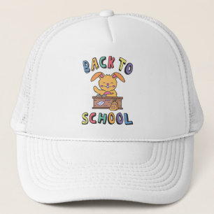 Back to school trucker hat
