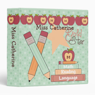 Back To School Two (Add Your Text) 1.5 inch Binder