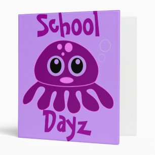 BACK TO SCHOOL - UNDERWATER BINDER - OCTOPUS