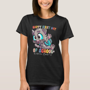 Back To School Vibes Happy First Day Of School 12 T-Shirt
