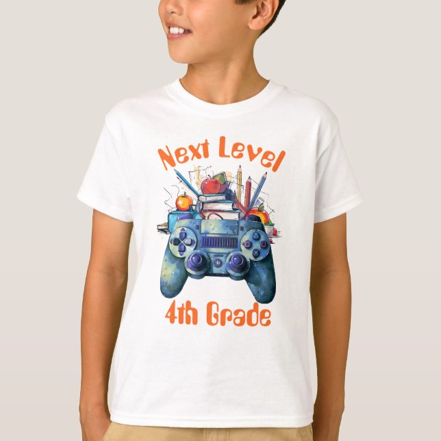 Back To School Video Game T-Shirt (Front)