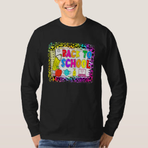Back To School Virtual Pandemic Teacher First Day T-Shirt