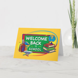 Back to School Welcome Card