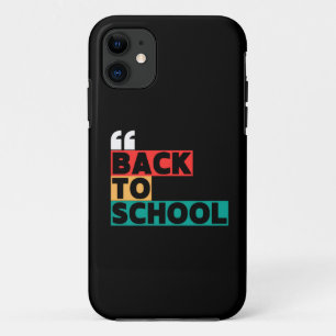 Back to school with a classic and elegant touch iPhone 11 case