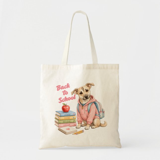 Back to School with Lina Tote Bag (Front)