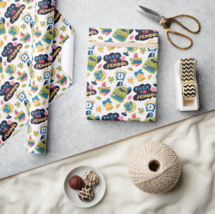 Back to School Wrapping Paper