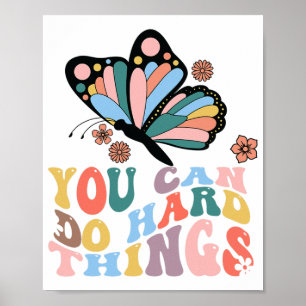 Back To School You Can Do Hard Things  Poster