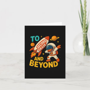 Back To Second Grade And Beyond-funny First Day Of Card