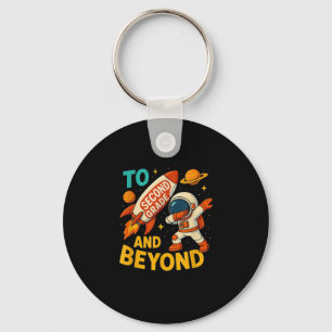 Back To Second Grade And Beyond-funny First Day Of Keychain