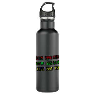 Back to the 80s by Time Travel Machine 710 Ml Water Bottle