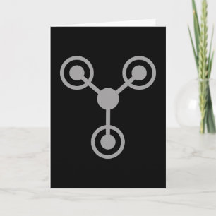 Back to the 80's by Time Travel Machine Card